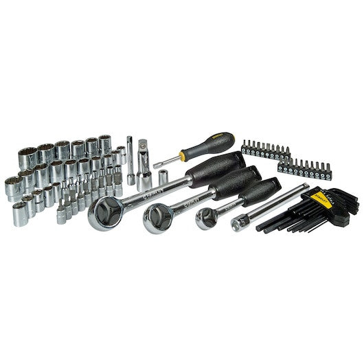 Set de chei tubulare STANLEY® de 1/4 in., 3/8 in. 1/2 in., 80 buc. - STHT073930