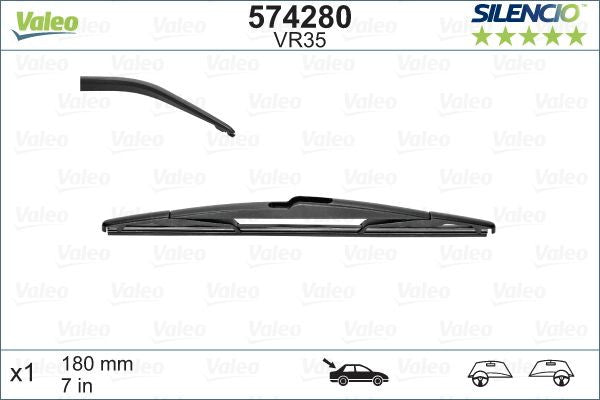 Stergator Valeo Silencio Performance 180mm - 10-142-070