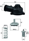 termostat,lichid racire TI 244 83D MAHLE