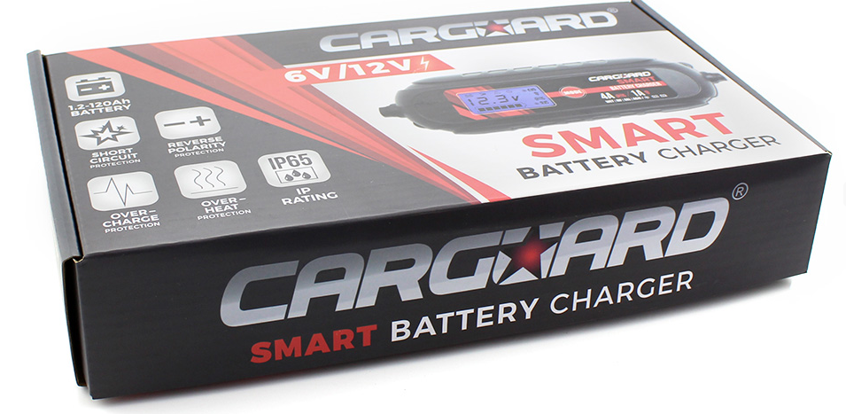 Incarcator Inteligent pt baterii auto Carguard - CBC002