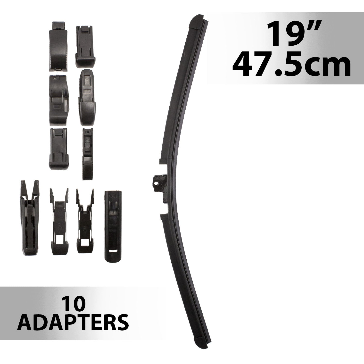 Ștergător profesional 19"/47.5cm - multiadaptor - CARGUARD - 13047719