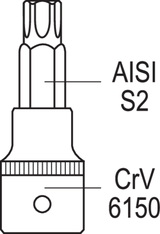 TRUSĂ BIȚI 12 BUC M6-M12 Yato - YT7753