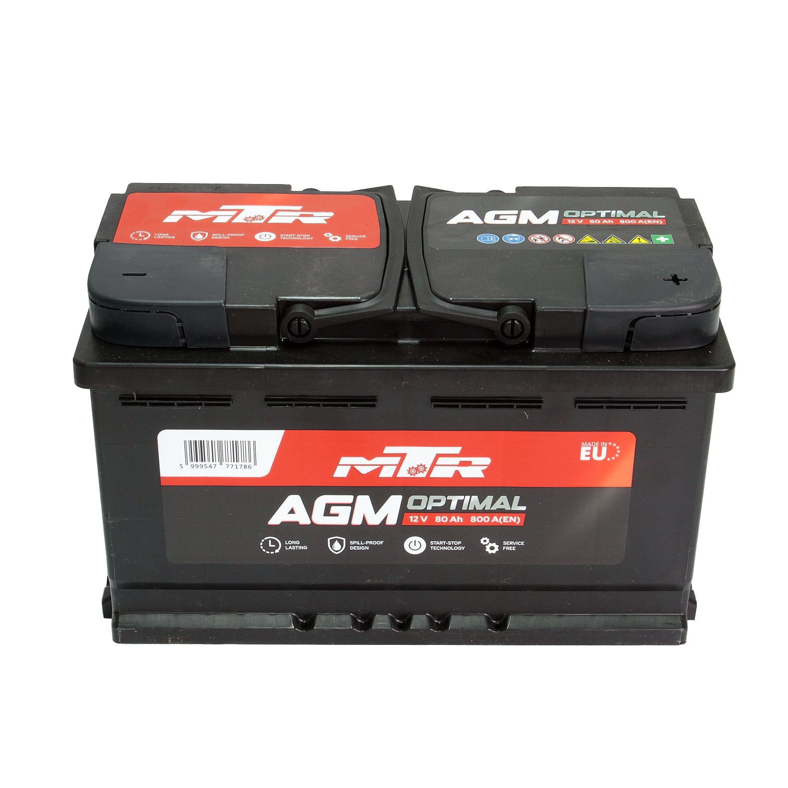 Acumulator turisme MTR AGM [START-STOP] 80 Ah 800A - 13521654