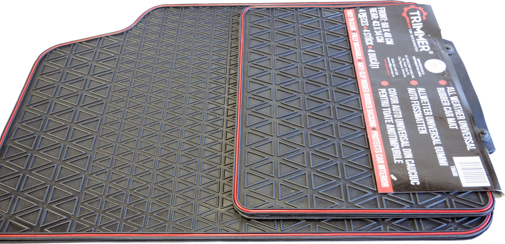 Covorase auto universale cu dunga rosie TRIMMER - TR500
