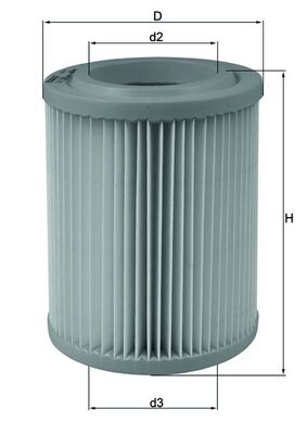 Filtru aer MAHLE LX 1768