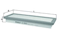 Filtru aer LX 2033 MAHLE
