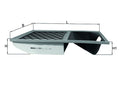 Filtru aer LX 3583 MAHLE