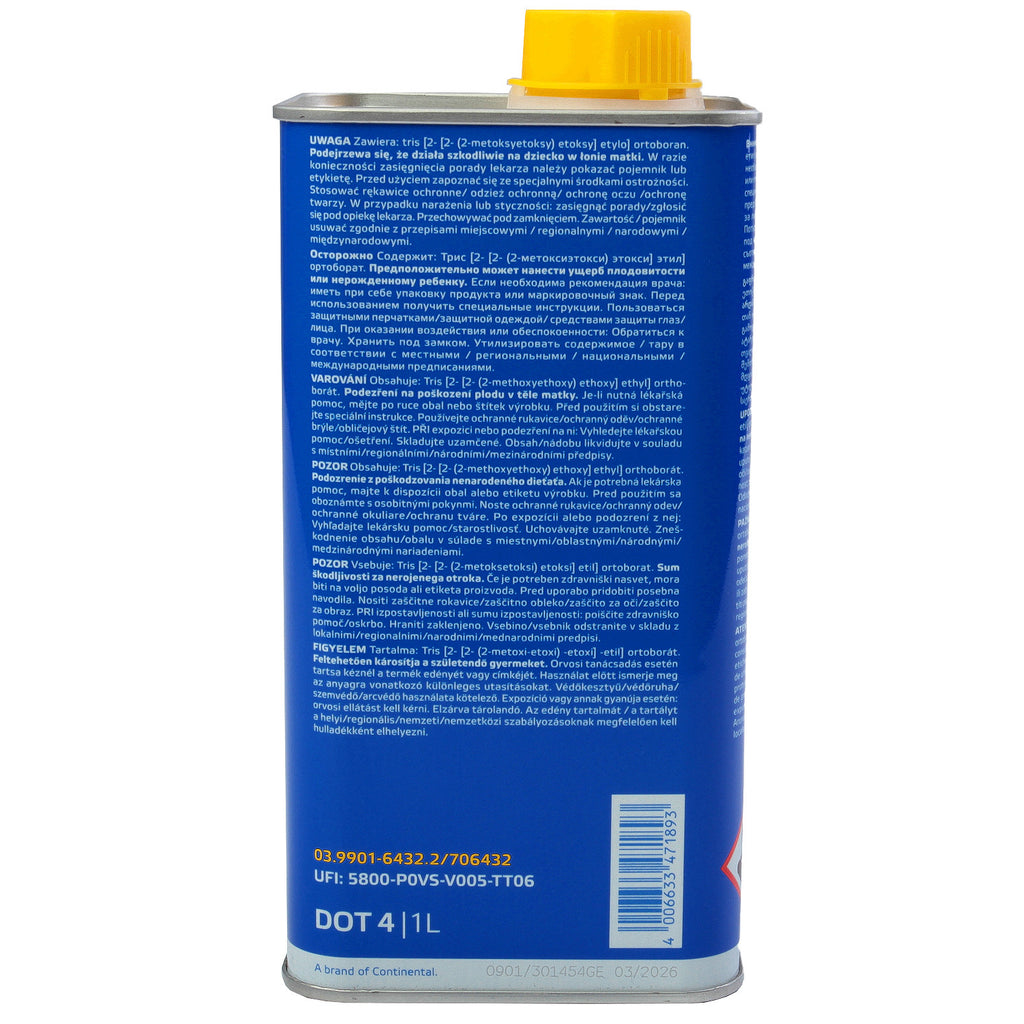 Lichid de frana ATE SL6 DOT4 1L - 03990164322