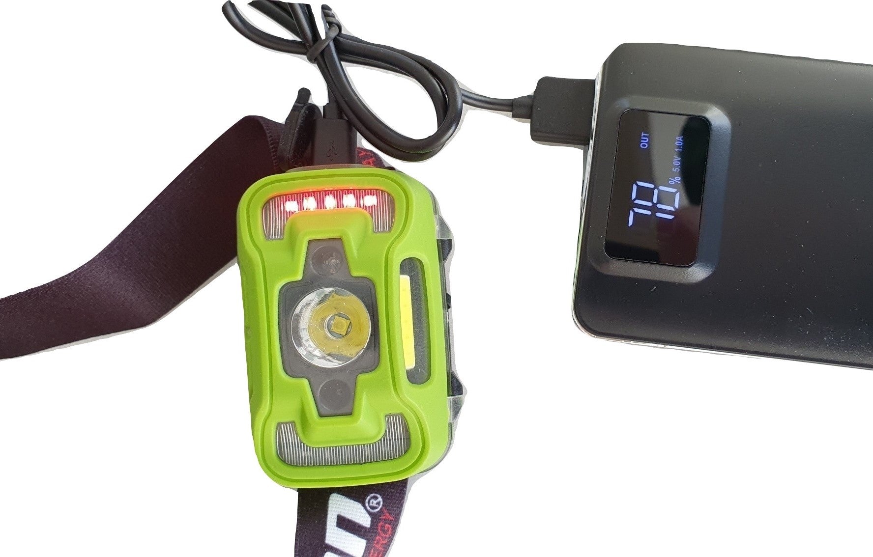 Lanterna frontala cu senzor Foton Sport HL5638 5W+COB 300 lumeni - 304145638