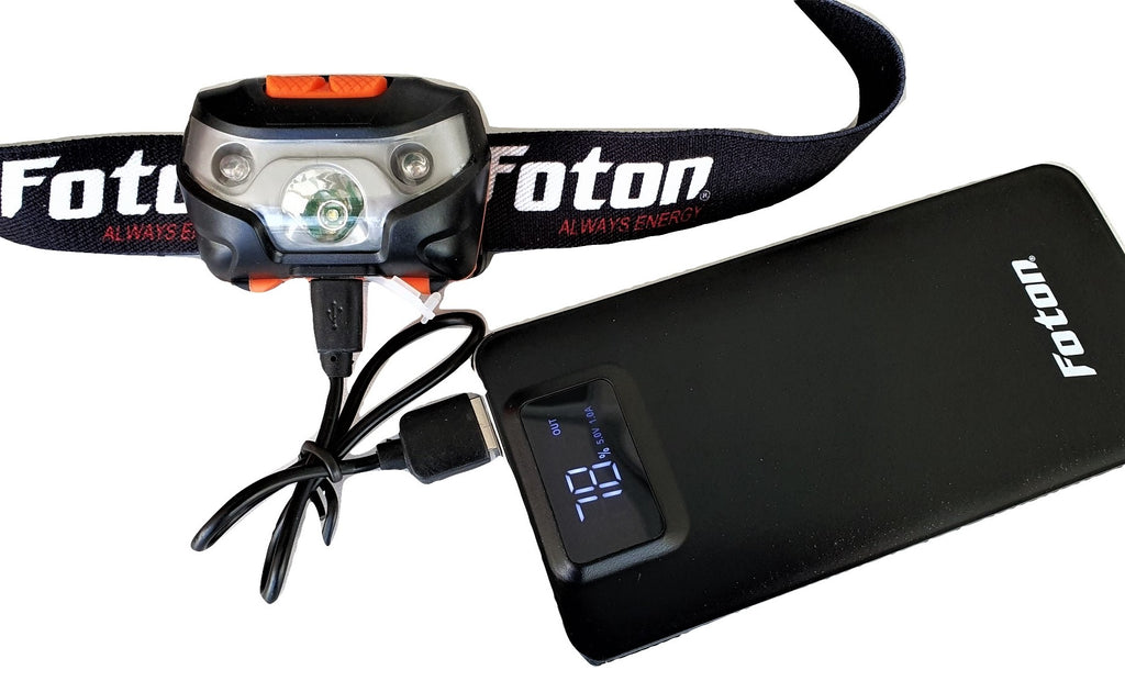 Lanterna frontala reincarcabila Foton Sport HL5643 3W+Rosu 120 lumeni - 304145643