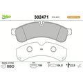 Set placute frana,frana disc 302471 VALEO