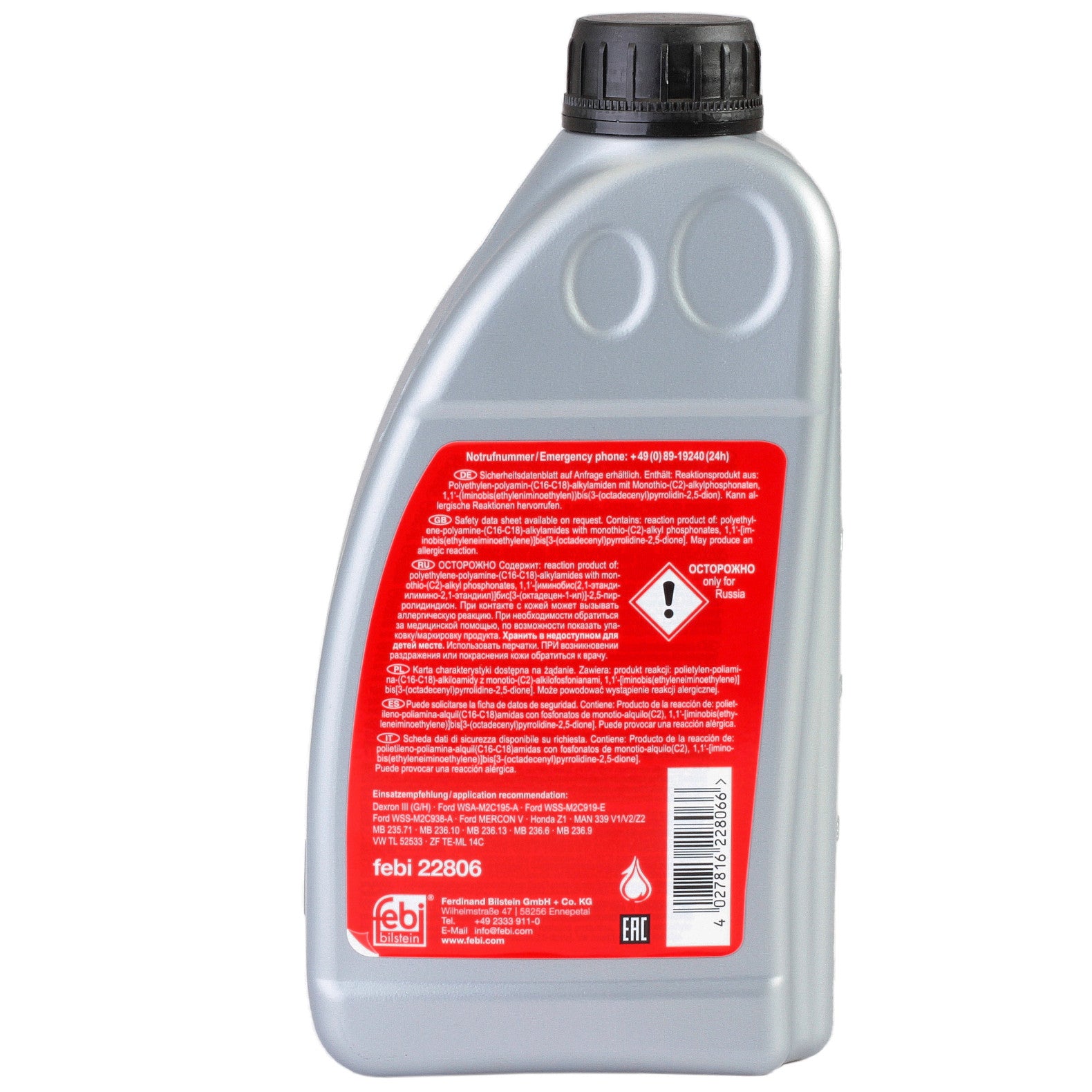 Ulei cutie viteze automată Febi 1L - 11575855
