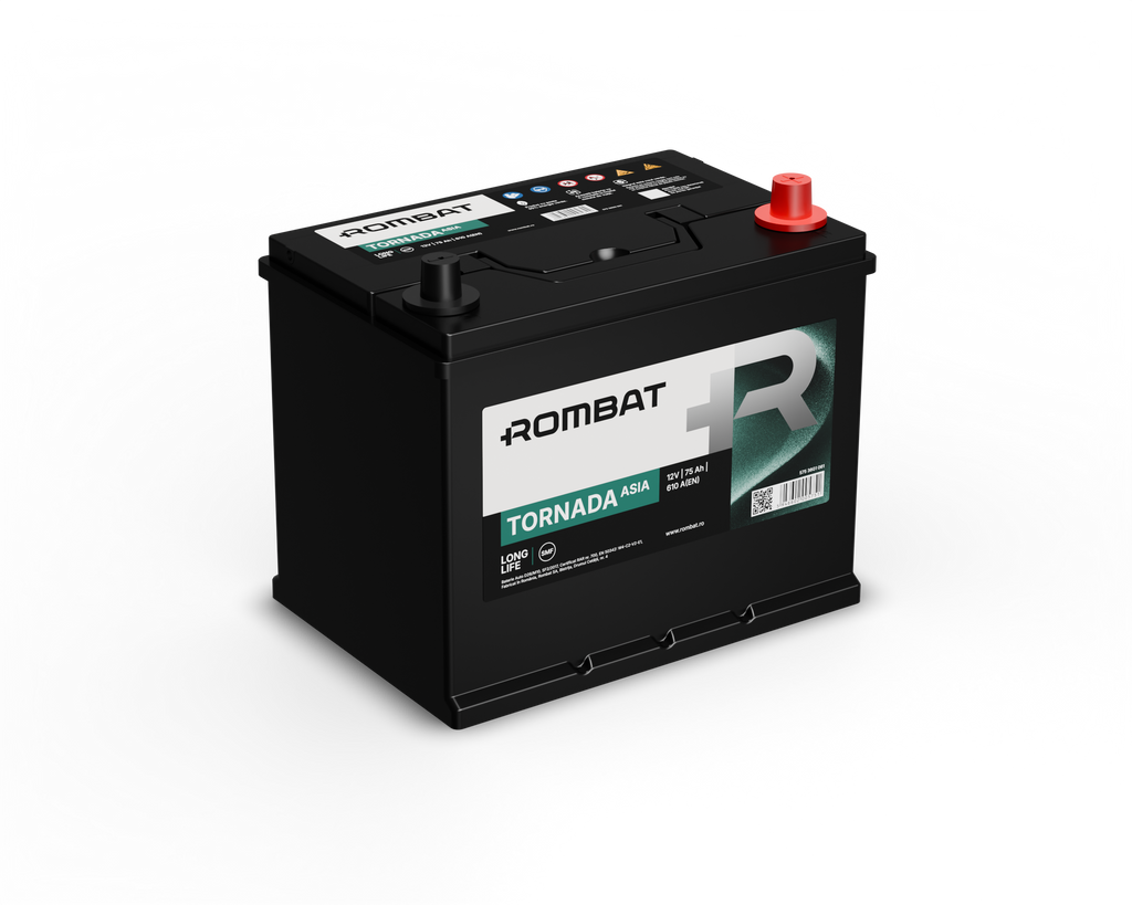 Acumulator Rombat Tornada Asia 75 Ah - 57536G0061