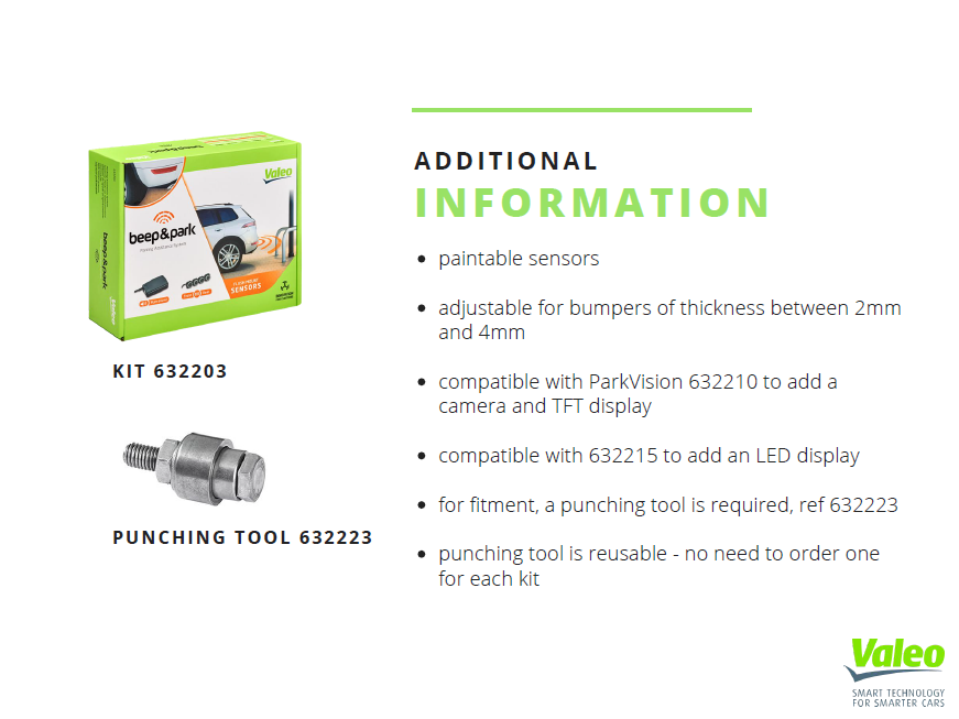 Set senzori de parcare Valeo - 632203