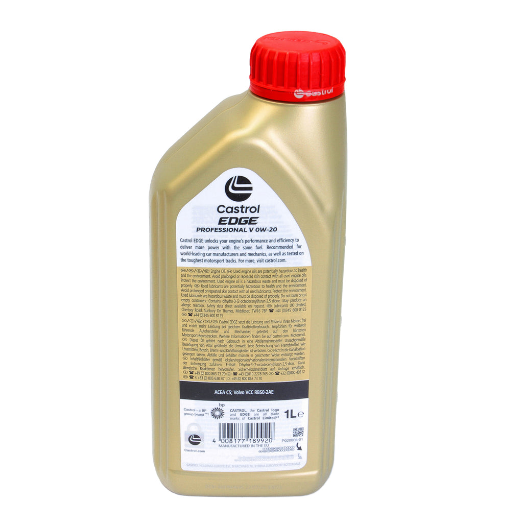 Ulei motor turisme Castrol Edge Professional V 0W20  1L Castrol Professional - 15384B
