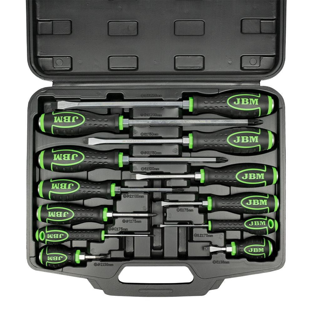Set 12 surubelnite cu varf magnetic JBM - 54126