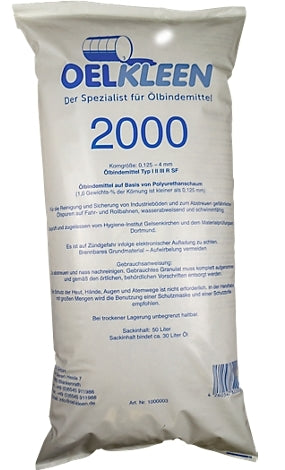 Absorbant hidrofob granule Oel Kleen 2000 - Sac 10kg/50L MTR - 12170417