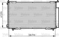 Condensator, climatizare 814225 VALEO