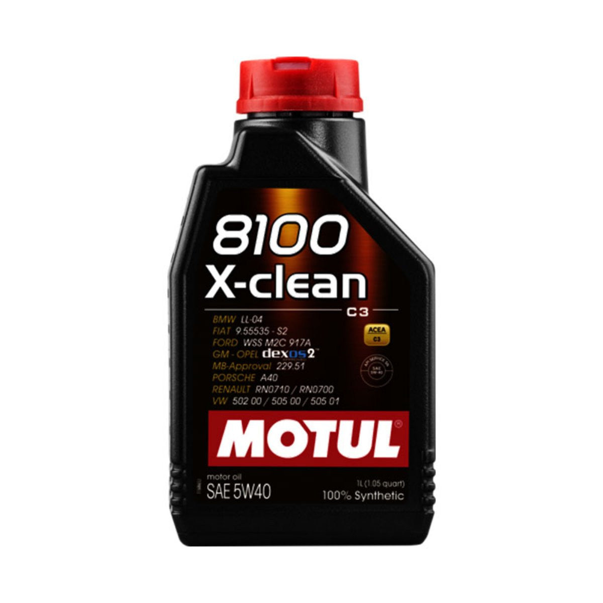 Ulei motor Motul 8100 X-Clean 5W40 1L - 12138197