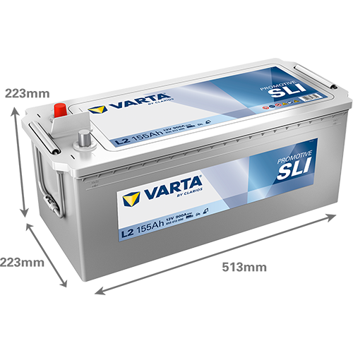 Acumulator Varta Promotive SLI 155 Ah [Bornă Inversă] - 655013090K182