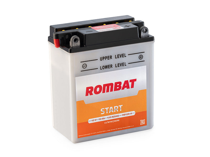 Baterie moto 12Vx12Ah Start cu intretinere RB12A-A - 13153949