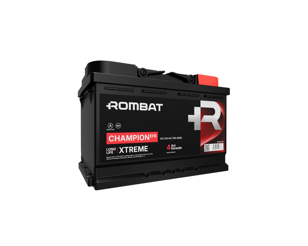 Acumulator Rombat Champion 80 Ah [Start-Stop] - 5803H30078