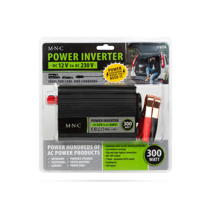 MNC - Invertor de tensiune 12 V/230 V - 300W Carguard - 51023B