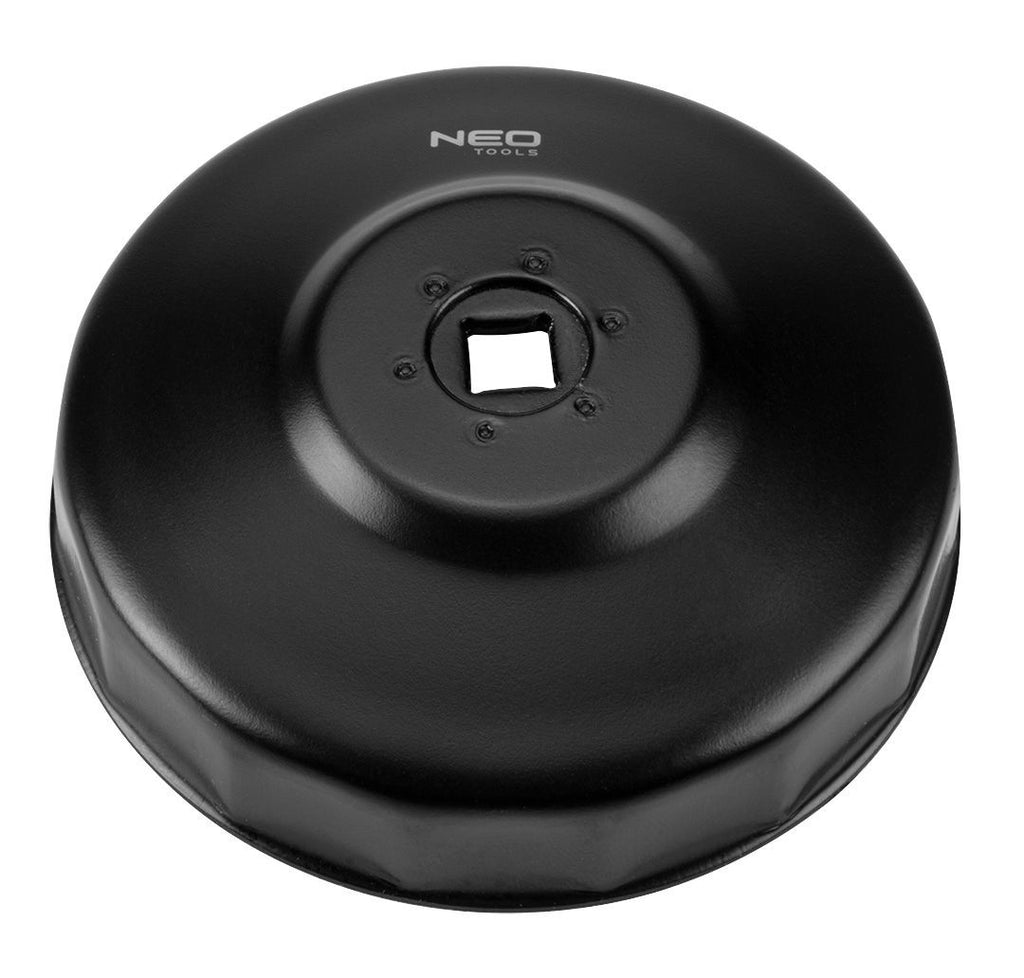 Cheie pentru filtru de ulei tip cupă 76 mm, 12 puncte Neo Tools - 11360