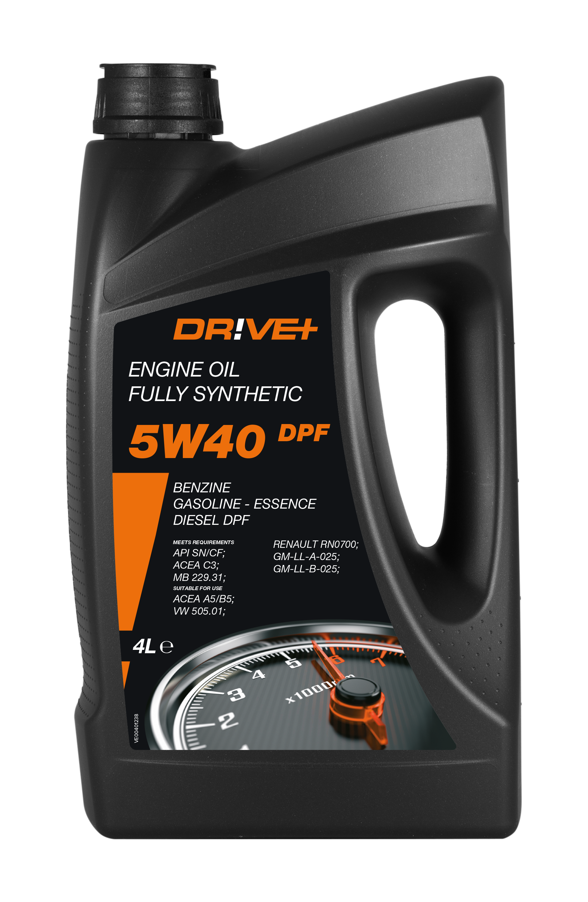 Ulei motor DRIVE+ 5W40 DPF 4L - 12127126