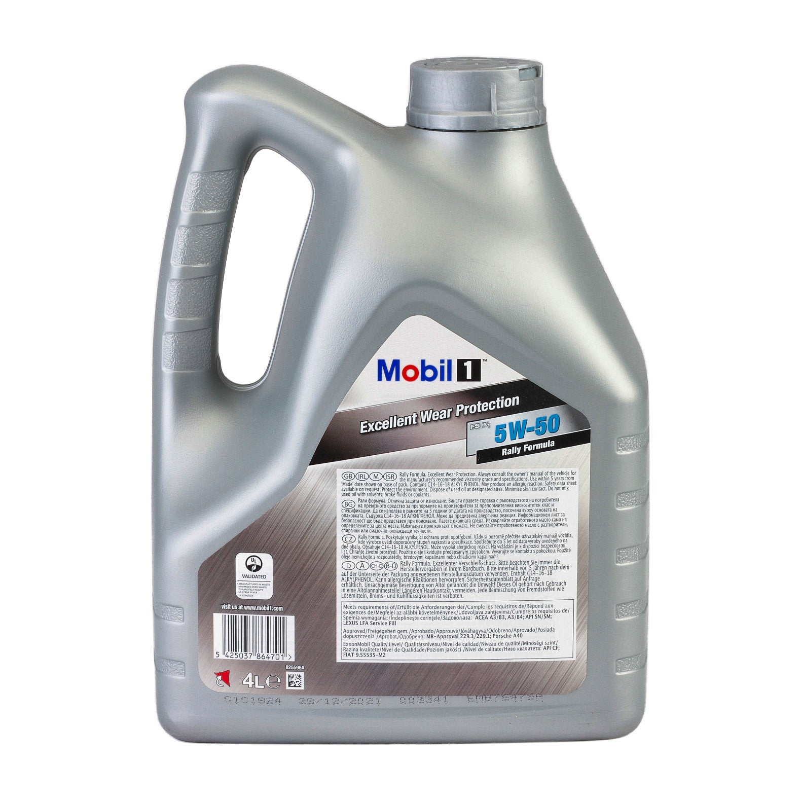 Ulei motor Mobil 1 FS X2 5W50 4L - 10428255