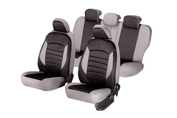 SET HUSE SCAUN URBAN NEGRU - GRI