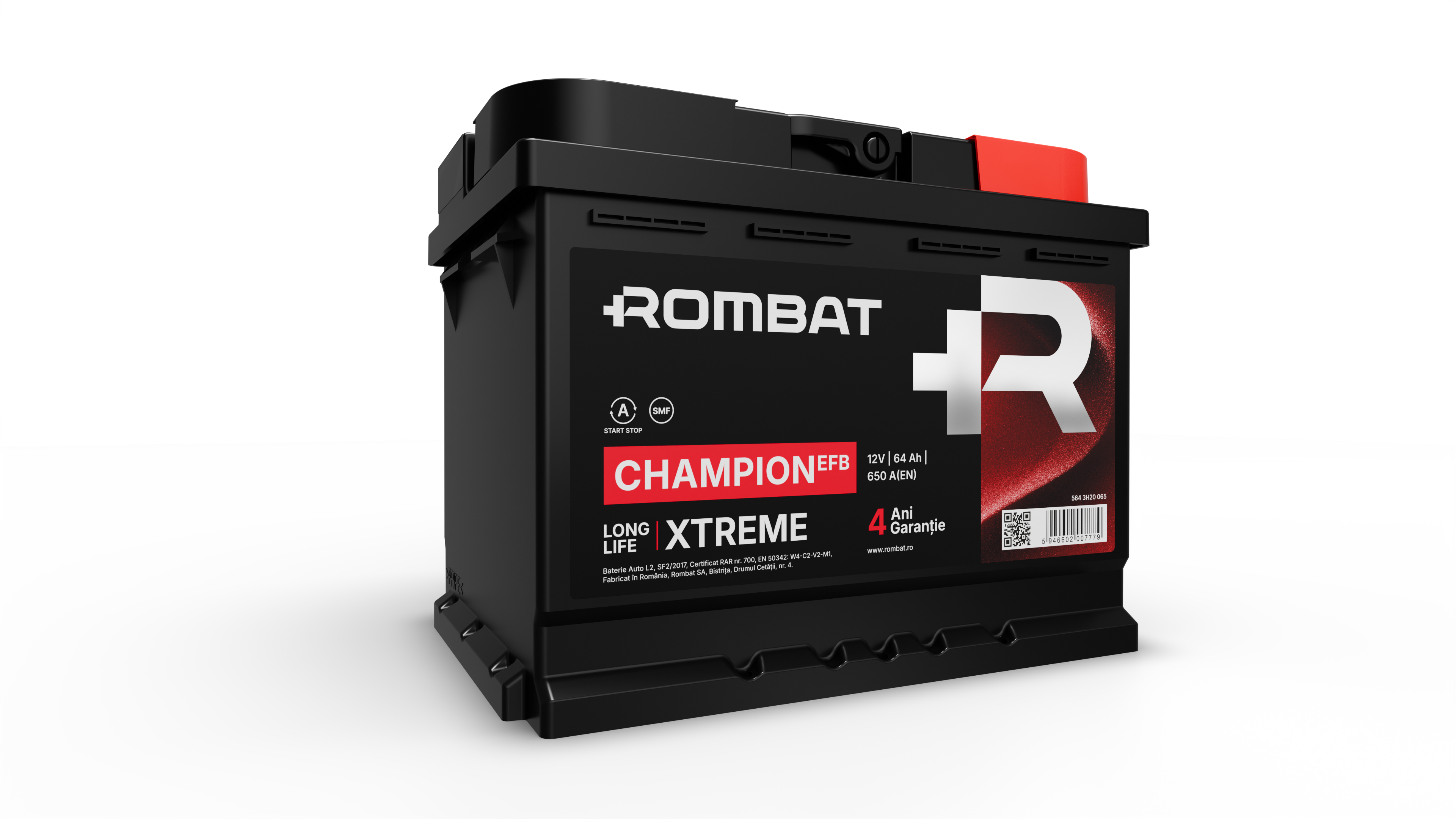 Acumulator Rombat Champion 64 Ah [Start-Stop] - 12192344