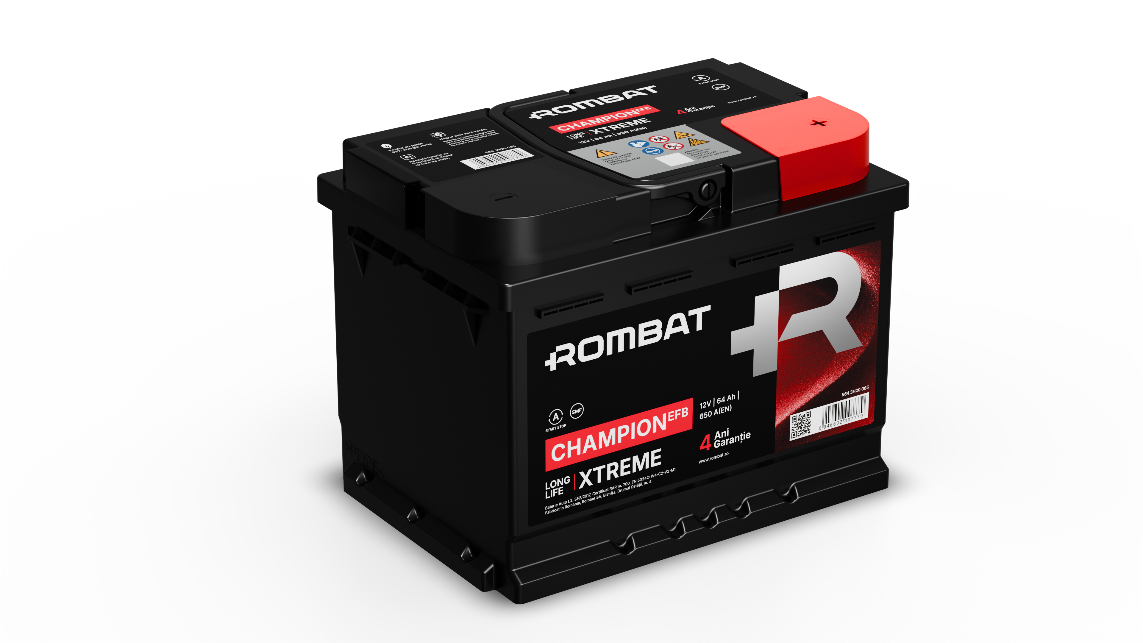Acumulator Rombat Champion 64 Ah [Start-Stop] - 12192344