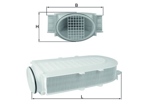 Filtru aer LX 2991/1 MAHLE