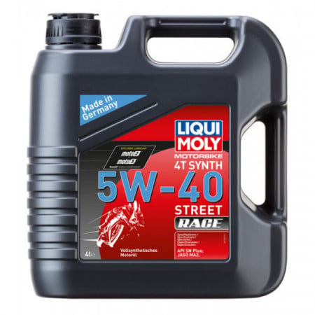 Ulei motor Liqui Moly Motorbike 4T 5W40 Street Race 4L - 11420111