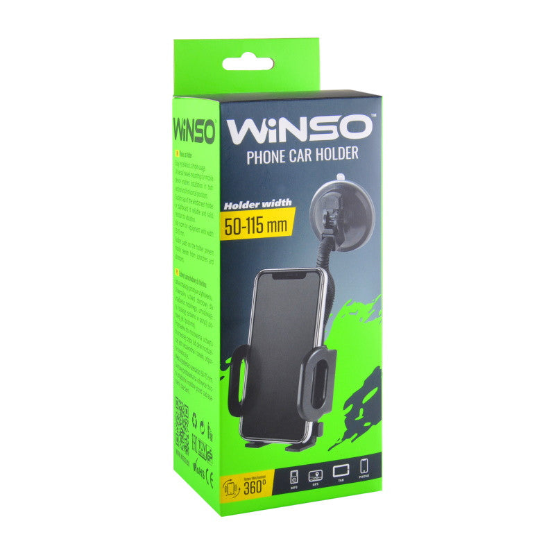 Suport telefon mobil Winso 360°, 50-115 mm - 201120