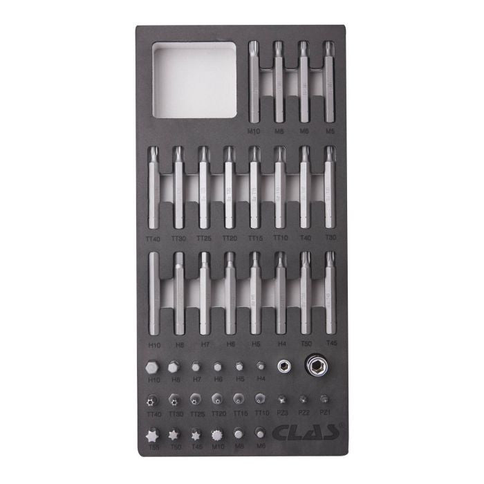 Dulap scule echipat cu 154 piese 6 sertare Clas - EG6154