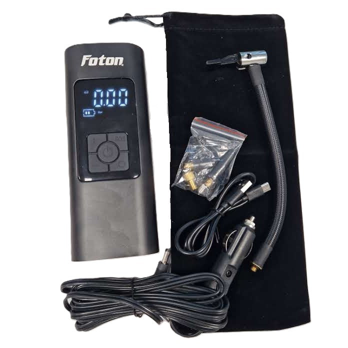 Compresor cu acumulatorFoton CAW-025 12V+USB 10bar - 783000110