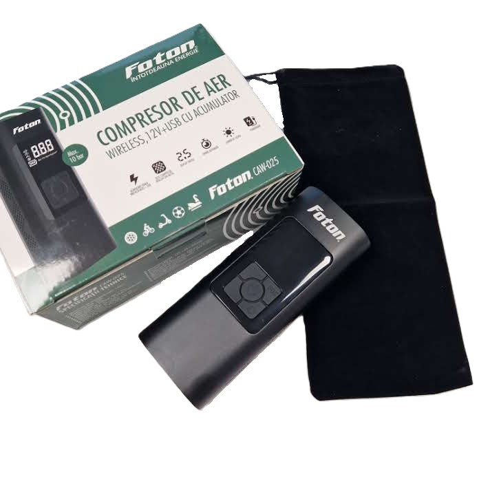 Compresor cu acumulatorFoton CAW-025 12V+USB 10bar - 783000110