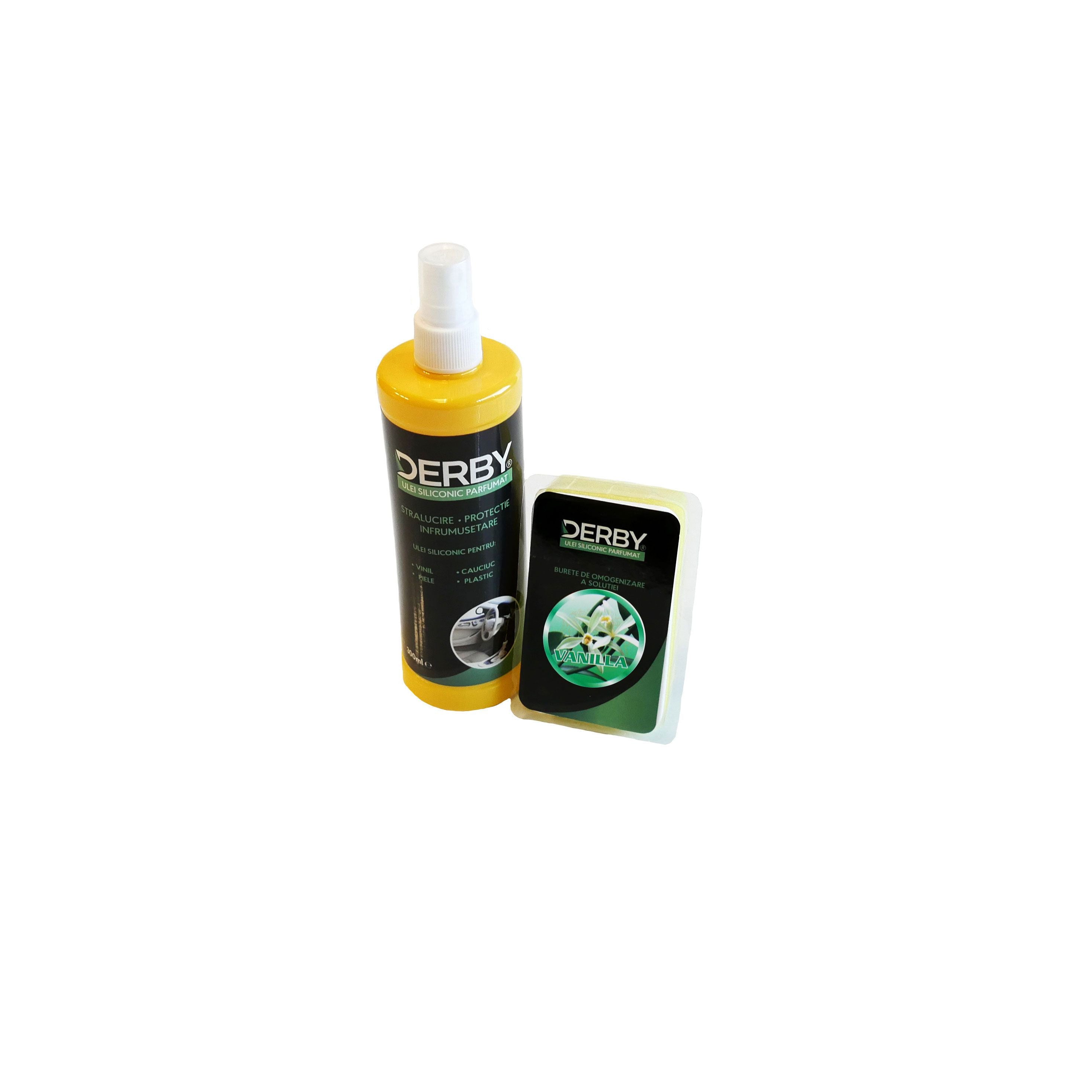 Ulei siliconic parfumat pentru bord Vanilie 300 ml + burete - 13217288
