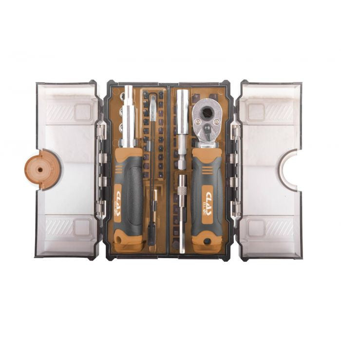 SET ȘURUBELNIȚĂ CU CLICHET DE PRECIZIE (78 BUCĂȚI) Clas - OS1040BL