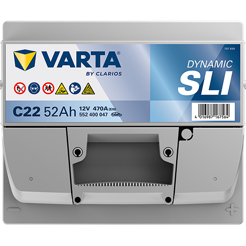 Acumulator Varta Blue Dynamic 52 Ah - 10759546
