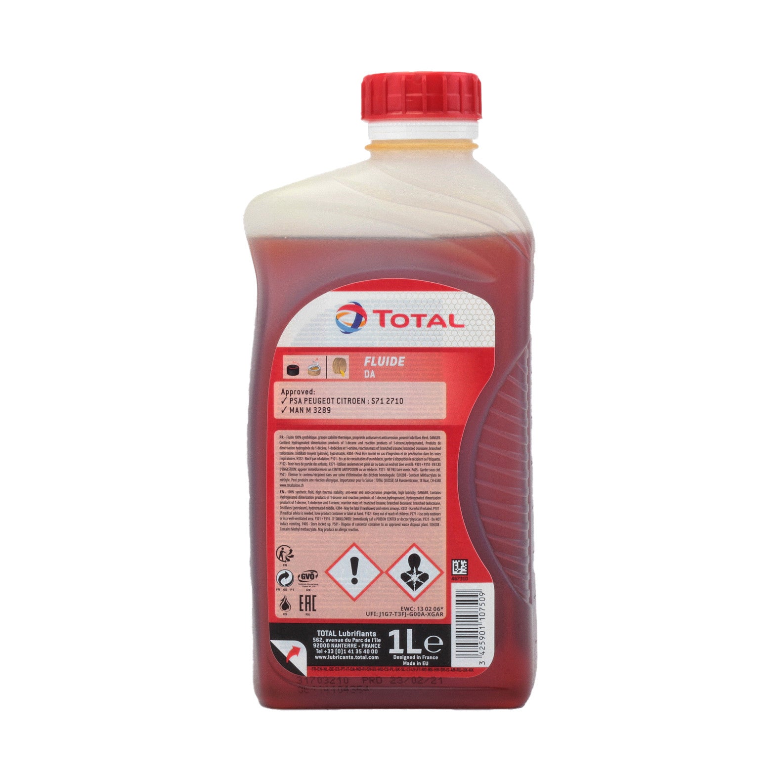Ulei servodirectie Total Fluide DA  1L - 11561670