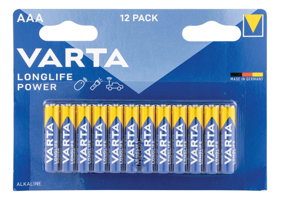 Baterie Varta LongLife Power AAA Blister 12 buc - 13048386
