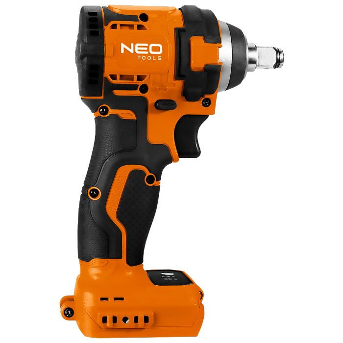 Șurubelniță cu impact fără perii 18V, 350Nm, hex ½”, compactă, Energy+, fără acumulator Neo Tools - 04613