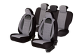 SET HUSE SCAUN RACING GRI - NEGRU