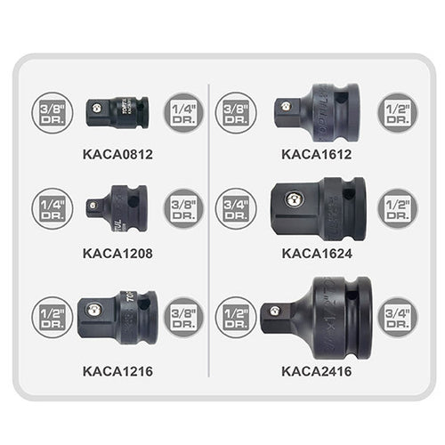6buc Set adaptoare de impact - 13033491