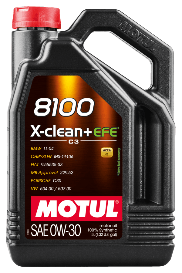 Ulei motor Motul 8100 X-CLEAN+ EFE 0W30 5L - 13119627