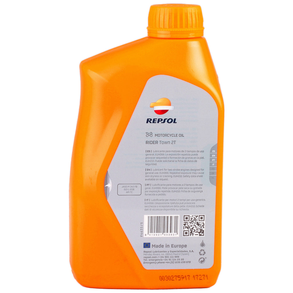 Ulei Repsol RIDER TOWN 2T 1L - RPP2190ZHC