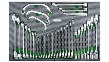Dulap scule cu 8 sertare 448 piese Toptul - GE44803